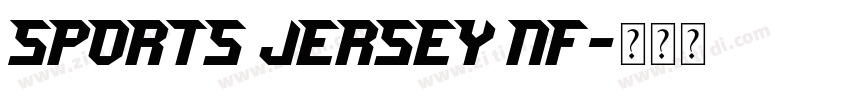 Sports Jersey NF字体转换